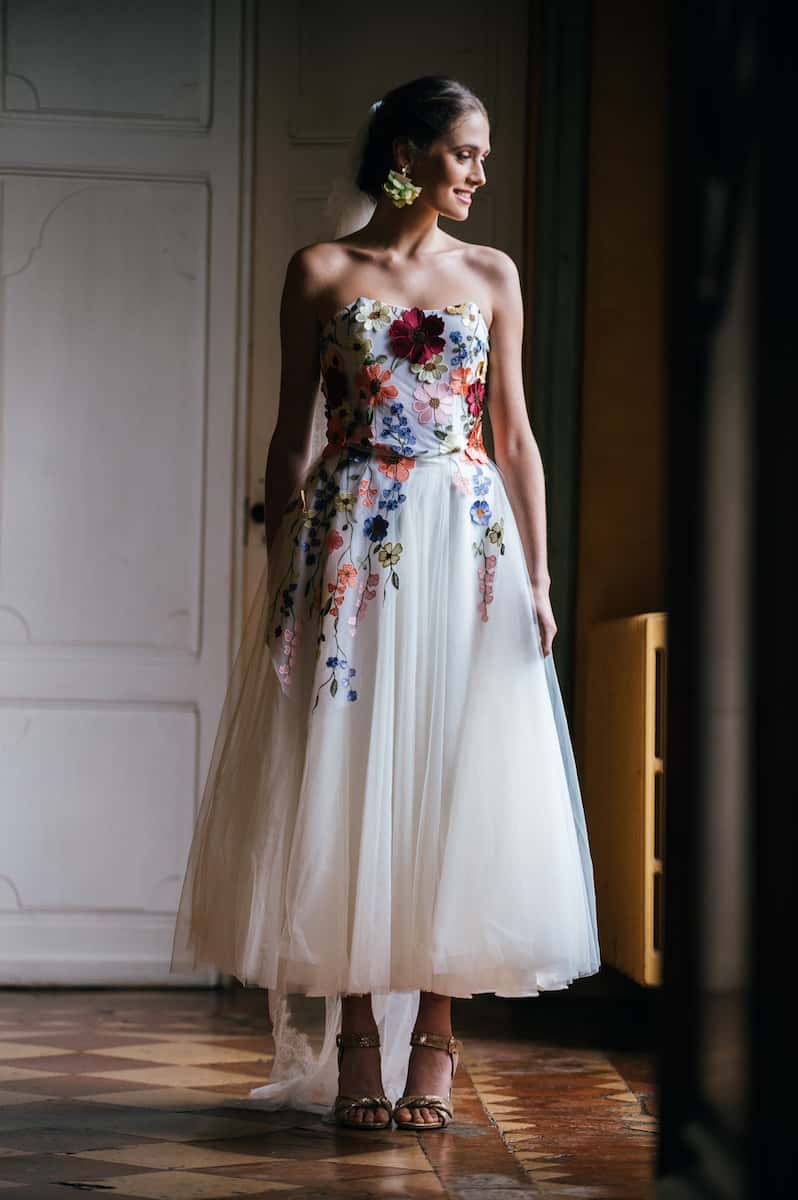 Albe Editions - Blog mariage - Wedding - Sélection - Tenues mariée florale