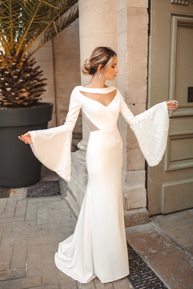 Albe Editions - Blog mariage - wedding - sélection tenues de mariée manche XXL
