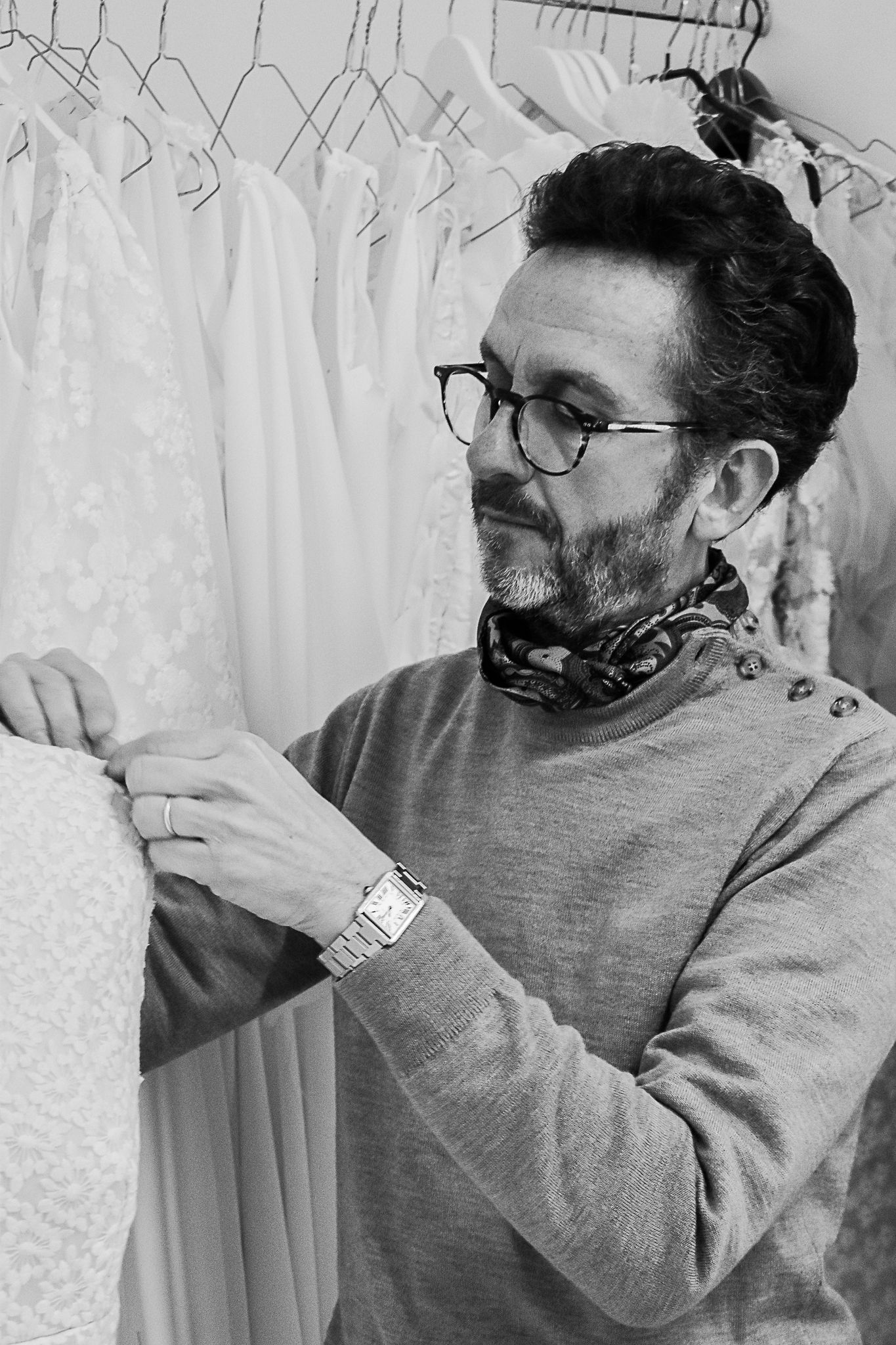 Une robe de mariée du créateur Gilles Zimmer