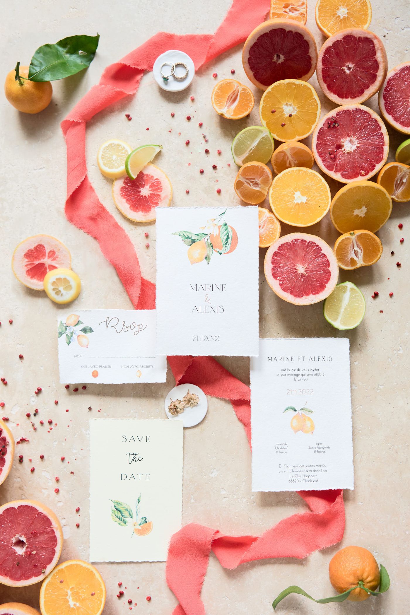 Inspiration : Un Zeste de Folie - Un mariage coloré et vitaminé