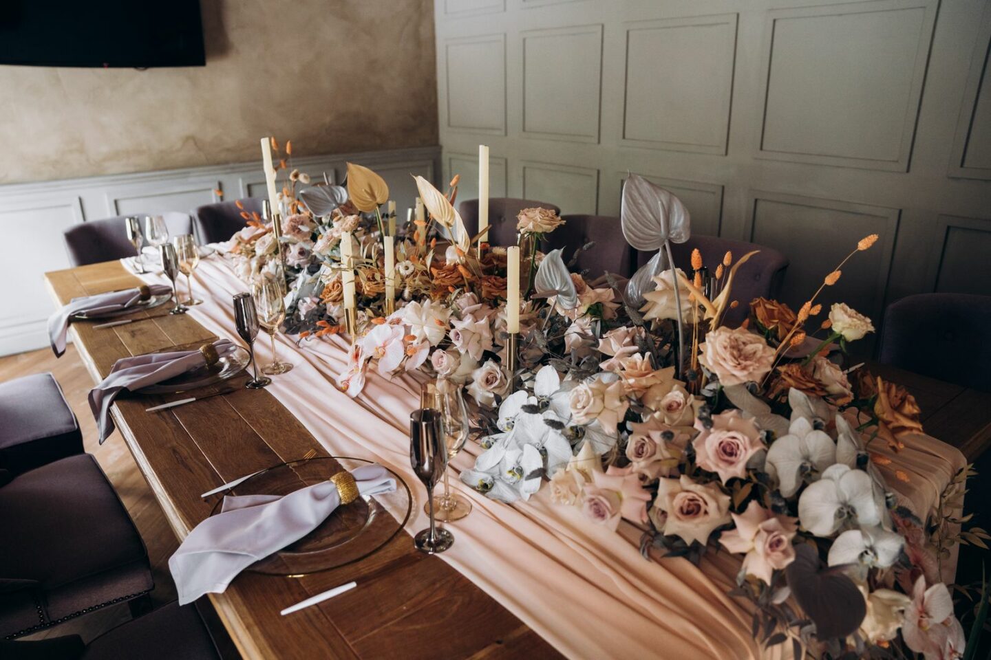 Quelle décoration de mariage en fonction de votre signe astrologique ? Lion : Mariage opulent