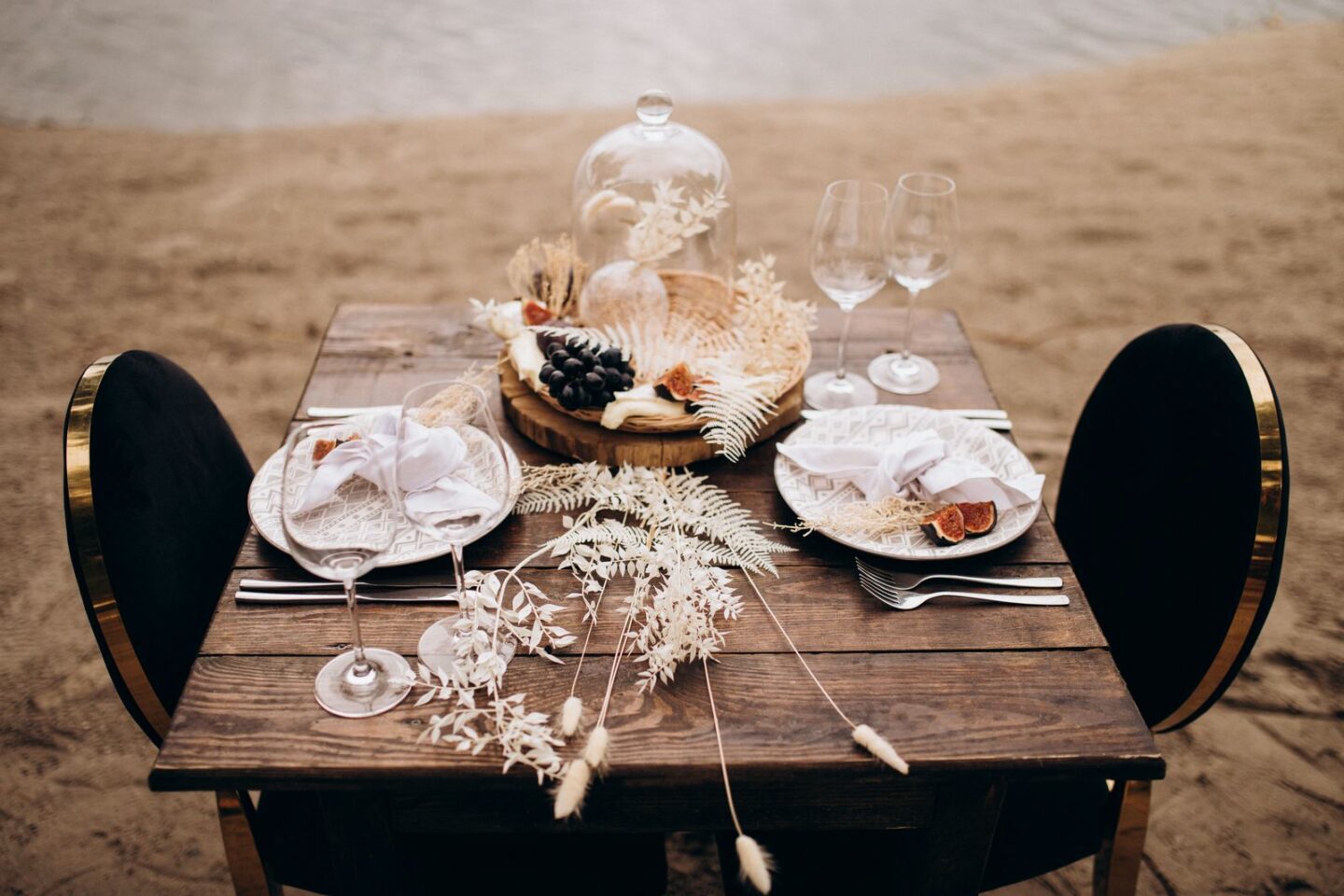 Table de mariage de votre signe astro. Capricorne : mariage sobre