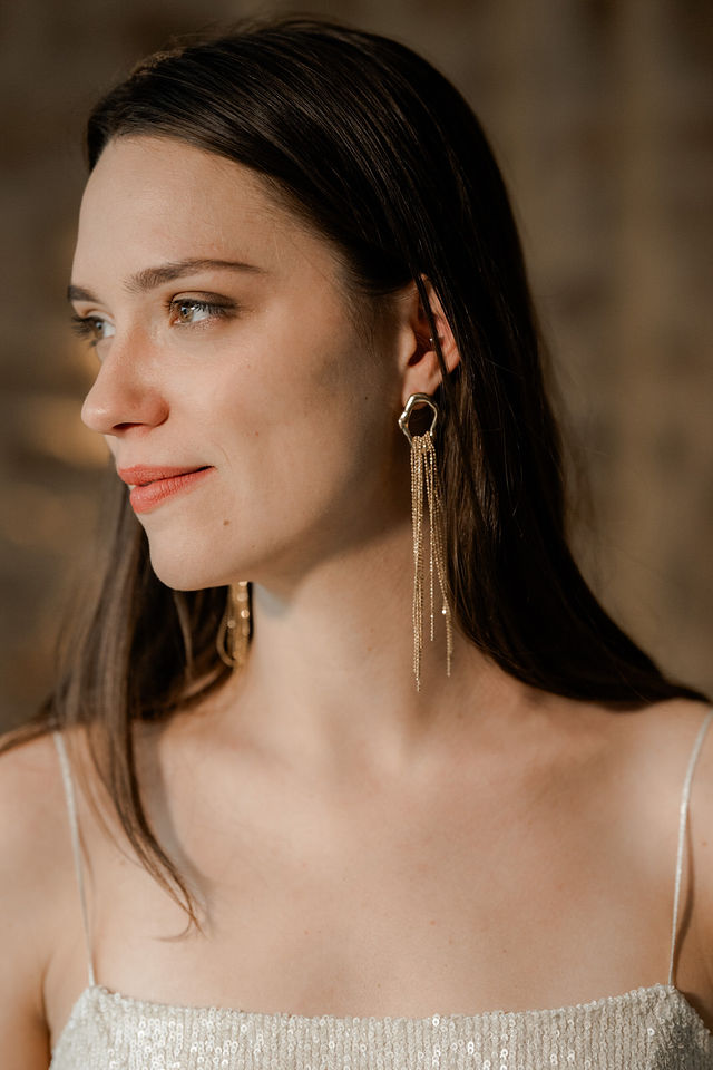 Boucle d'oreille de mariée / Bijoux et accessoires de mariage