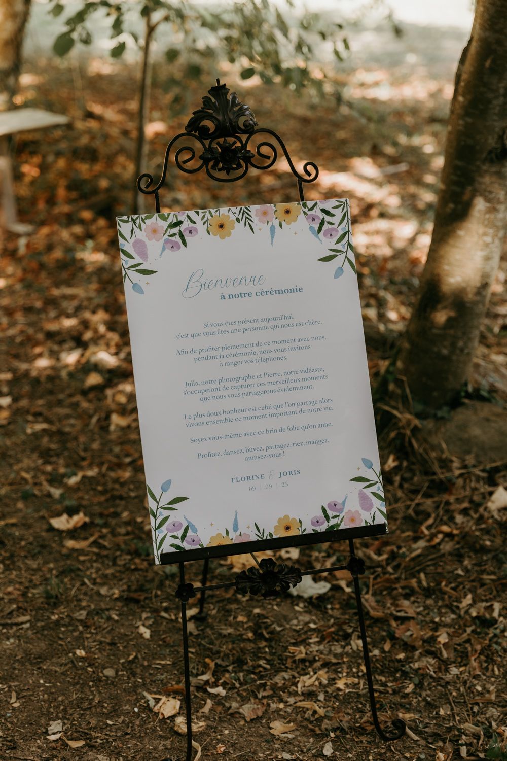 Florine & Joris : Un Mariage floral près de Nantes