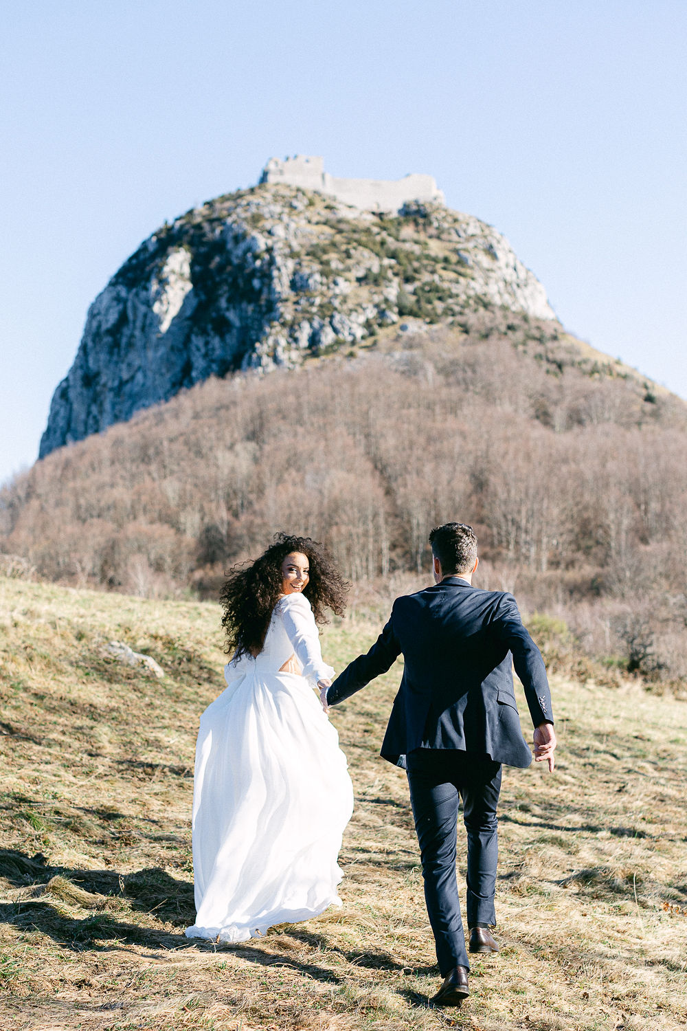 Aurélie & Gabriel : Un élopement au château de Montségur