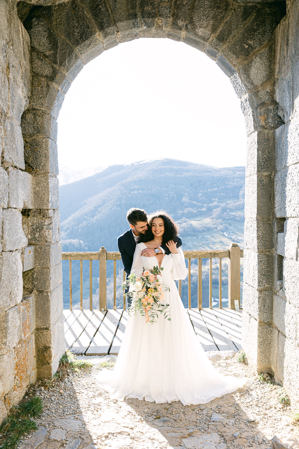 Aurélie & Gabriel : Un élopement au château de Montségur