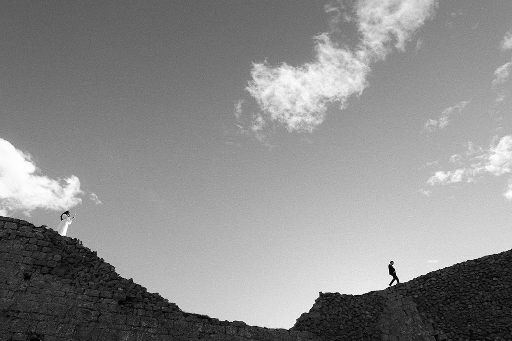 Aurélie & Gabriel : Un élopement au château de Montségur