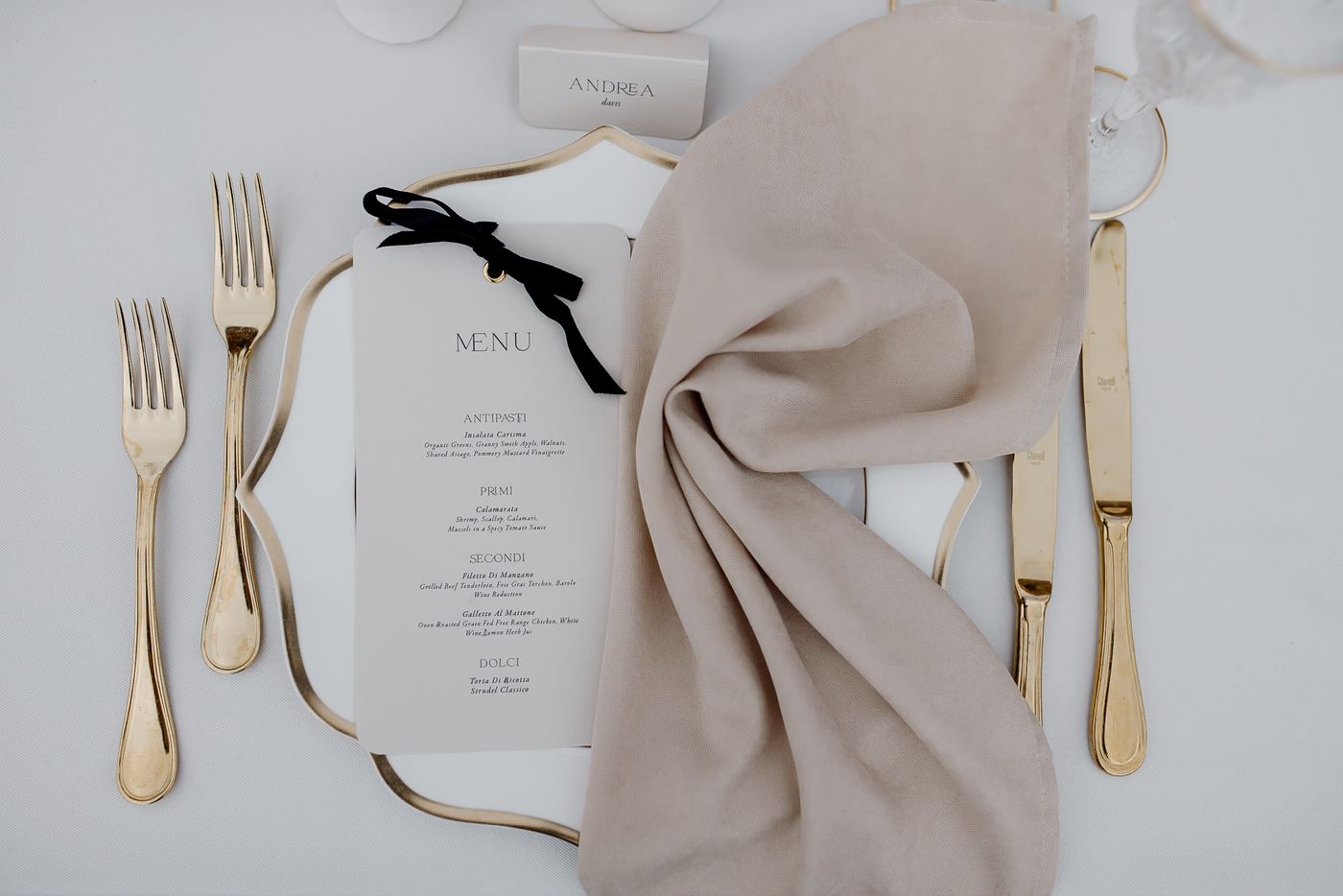 Inspiration : Borgo San Rocco - Un mariage élégant en Sicile