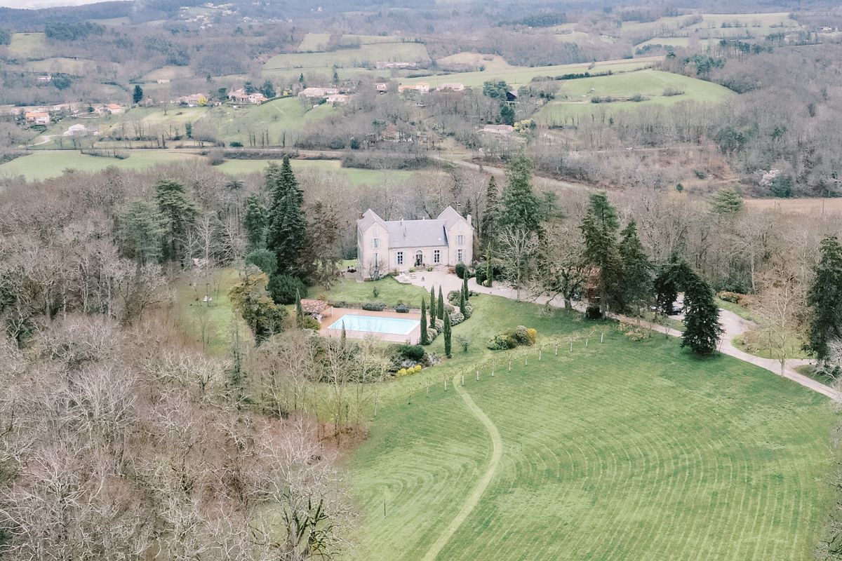 Inspiration : Un mariage au Domaine du Castellet dans le Tarn