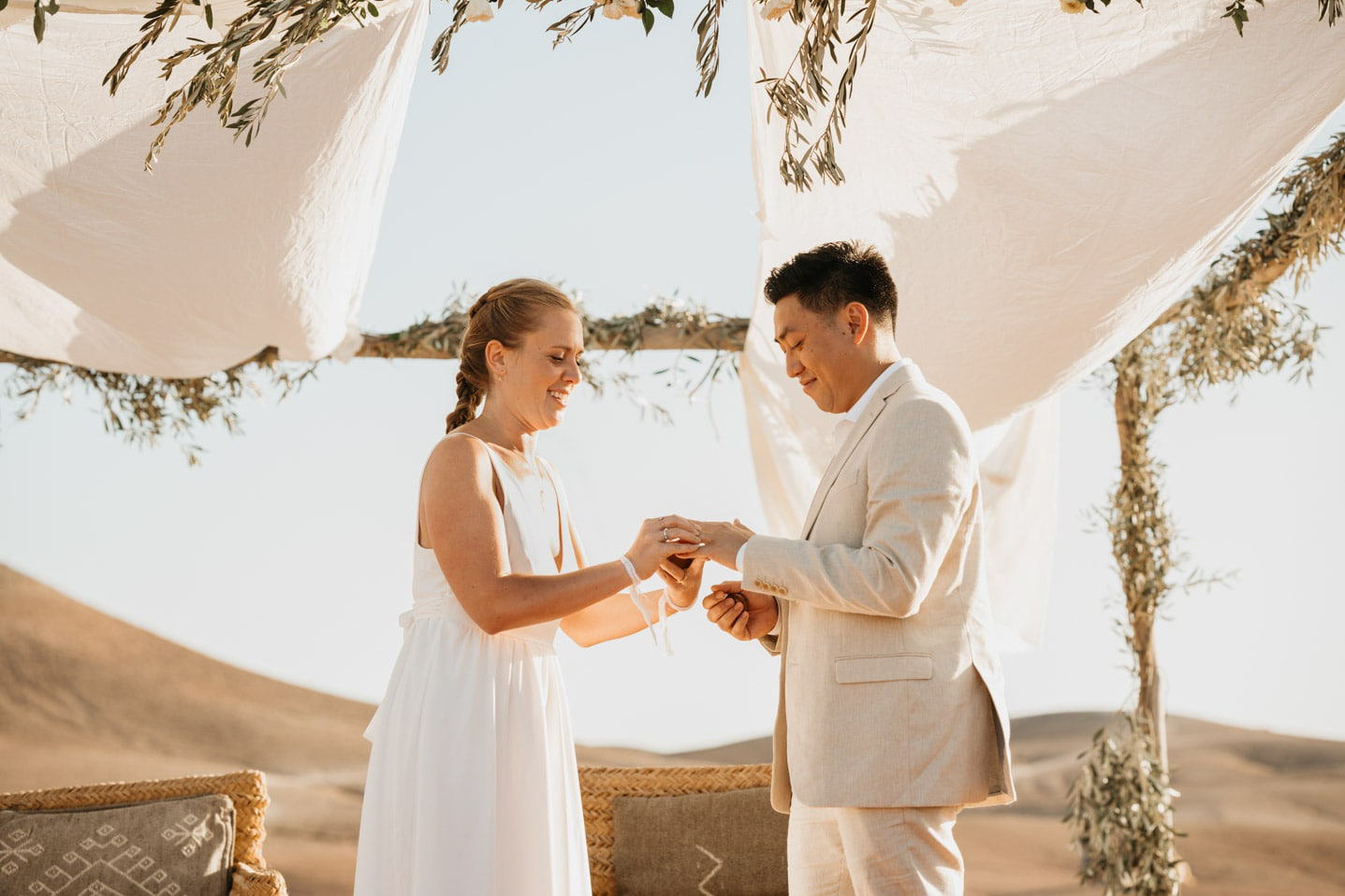 Jade & Sunny : Un mariage dans le désert d'Agafay