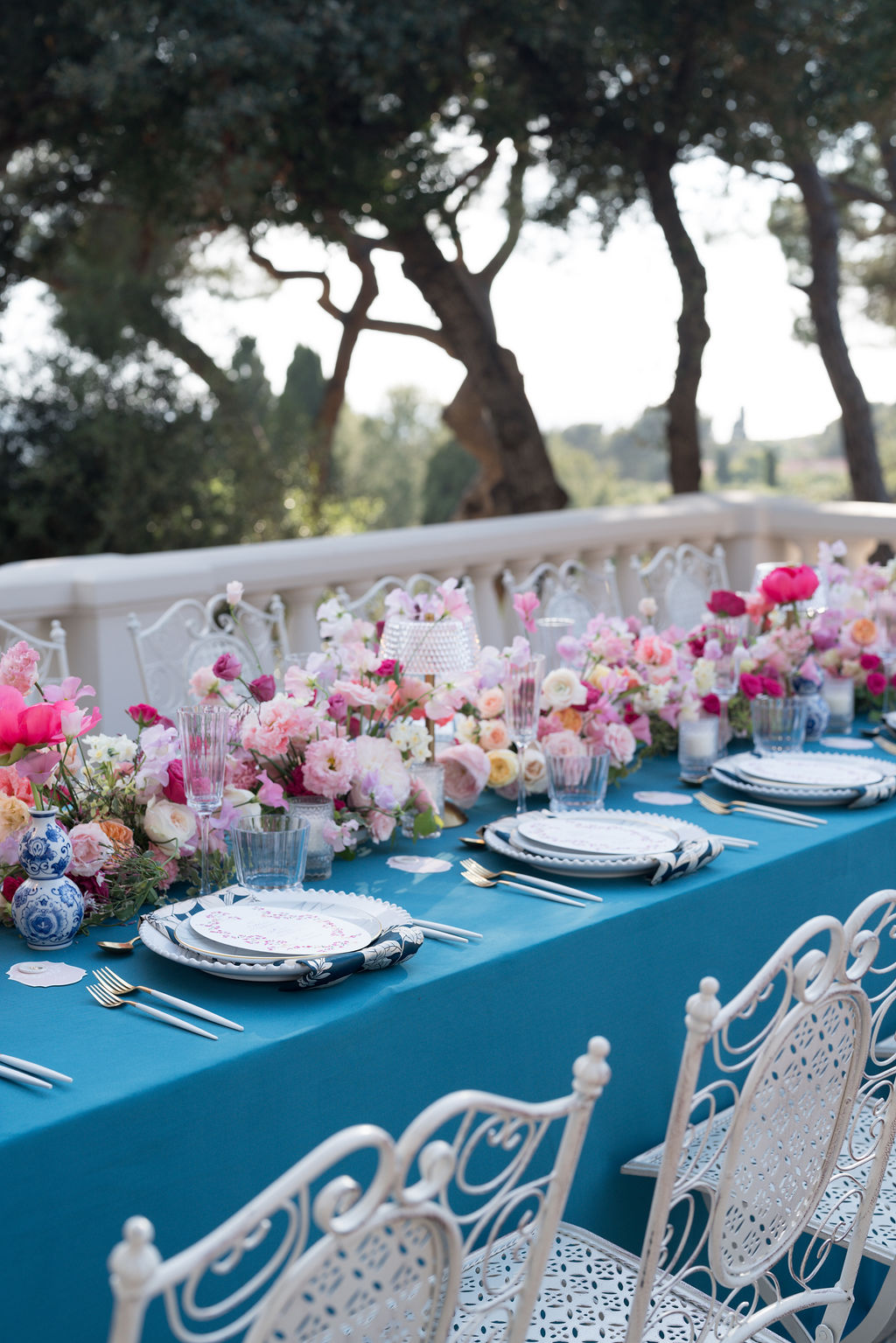 Inspiration : Pink Blossom & Blue Sea - Un mariage au Castel Bay