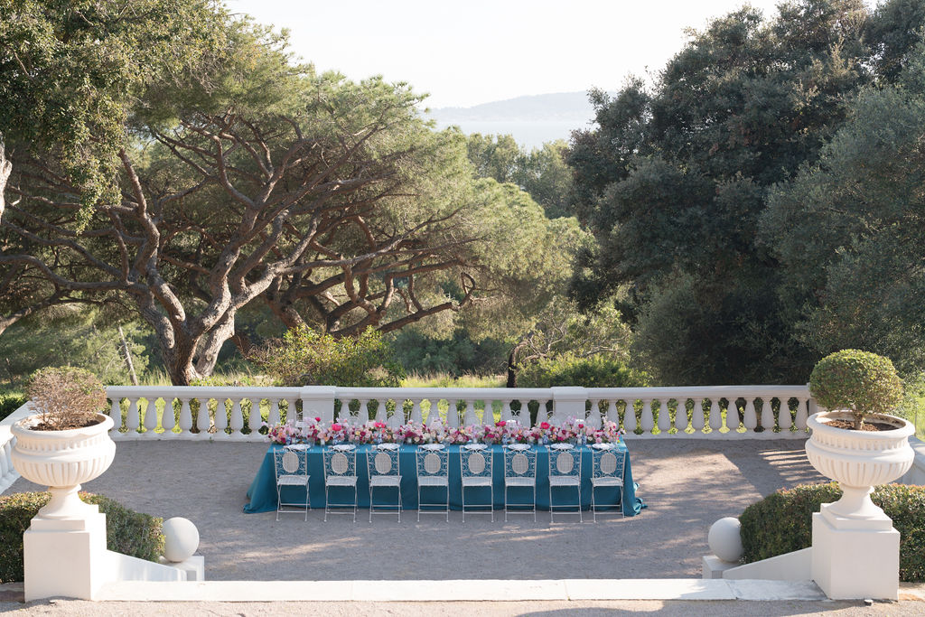 Inspiration : Pink Blossom & Blue Sea - Un mariage au Castel Bay