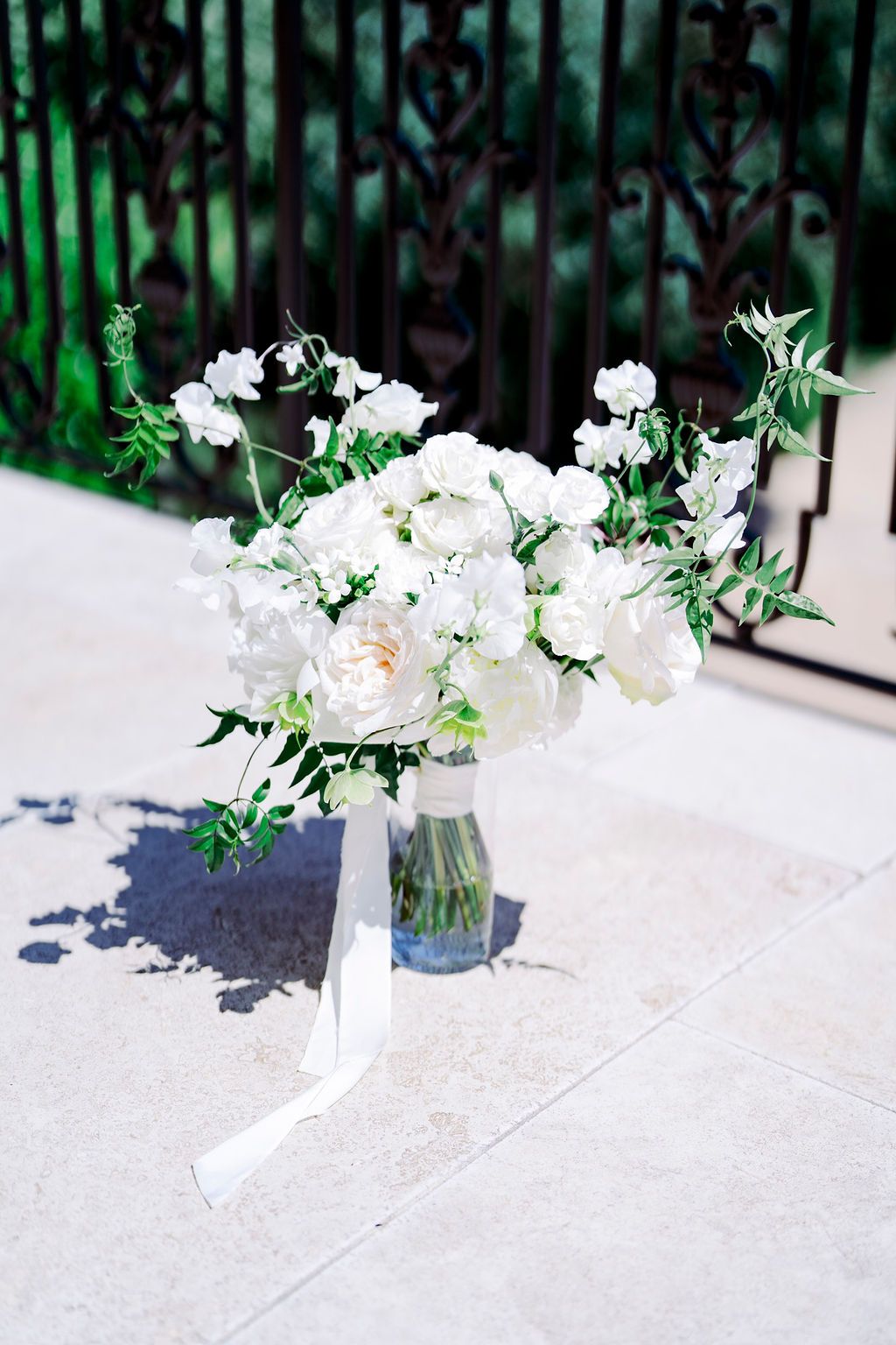 Inspiration : Gaïa - Un mariage au château de Champ-Renard - bouquet de fleurs de mariée