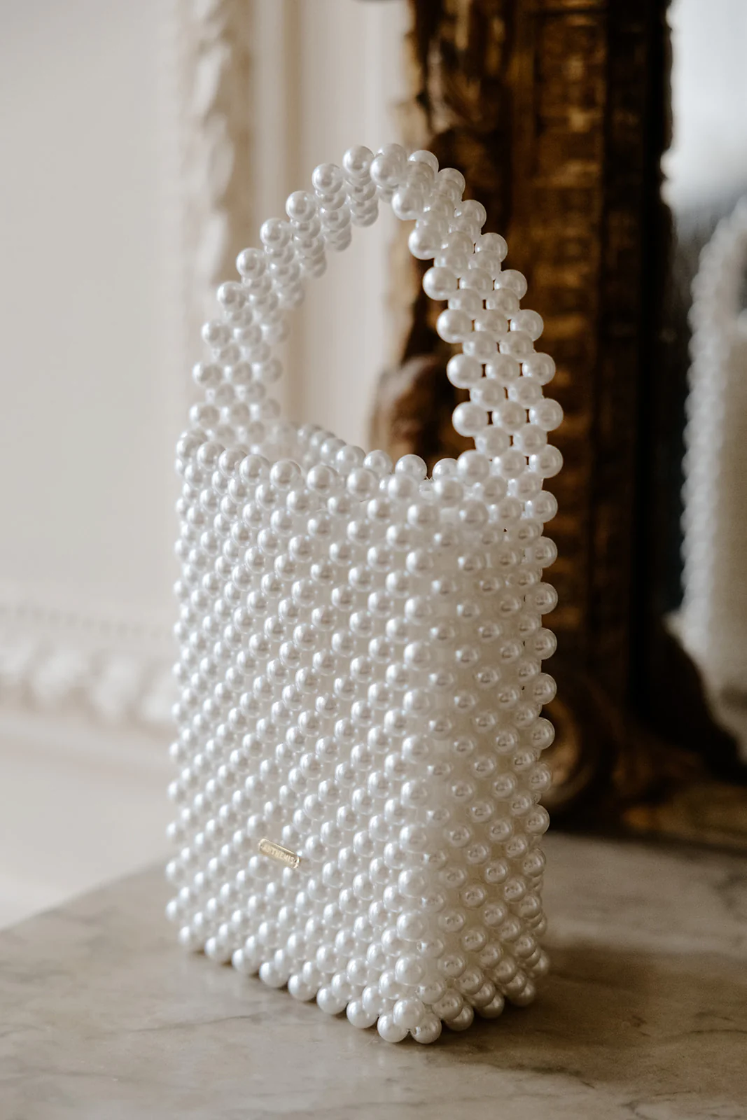 sac de mariée en perles