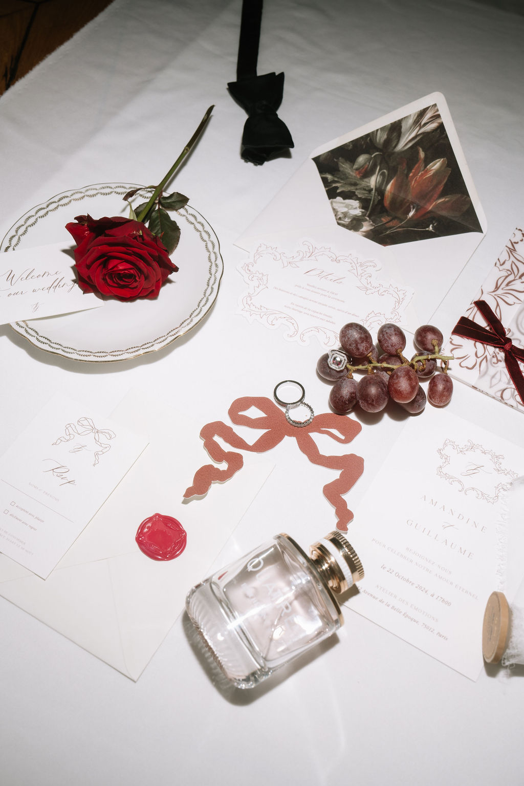 Inspiration : Un mariage Rouge & Vintage 