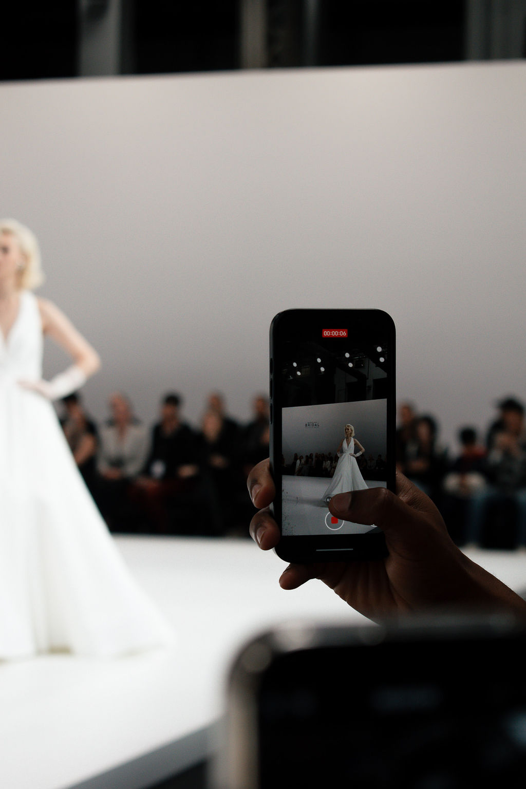 cymbeline robe de mariée wedding dress Barcelone 2025 bridal fashion week 
