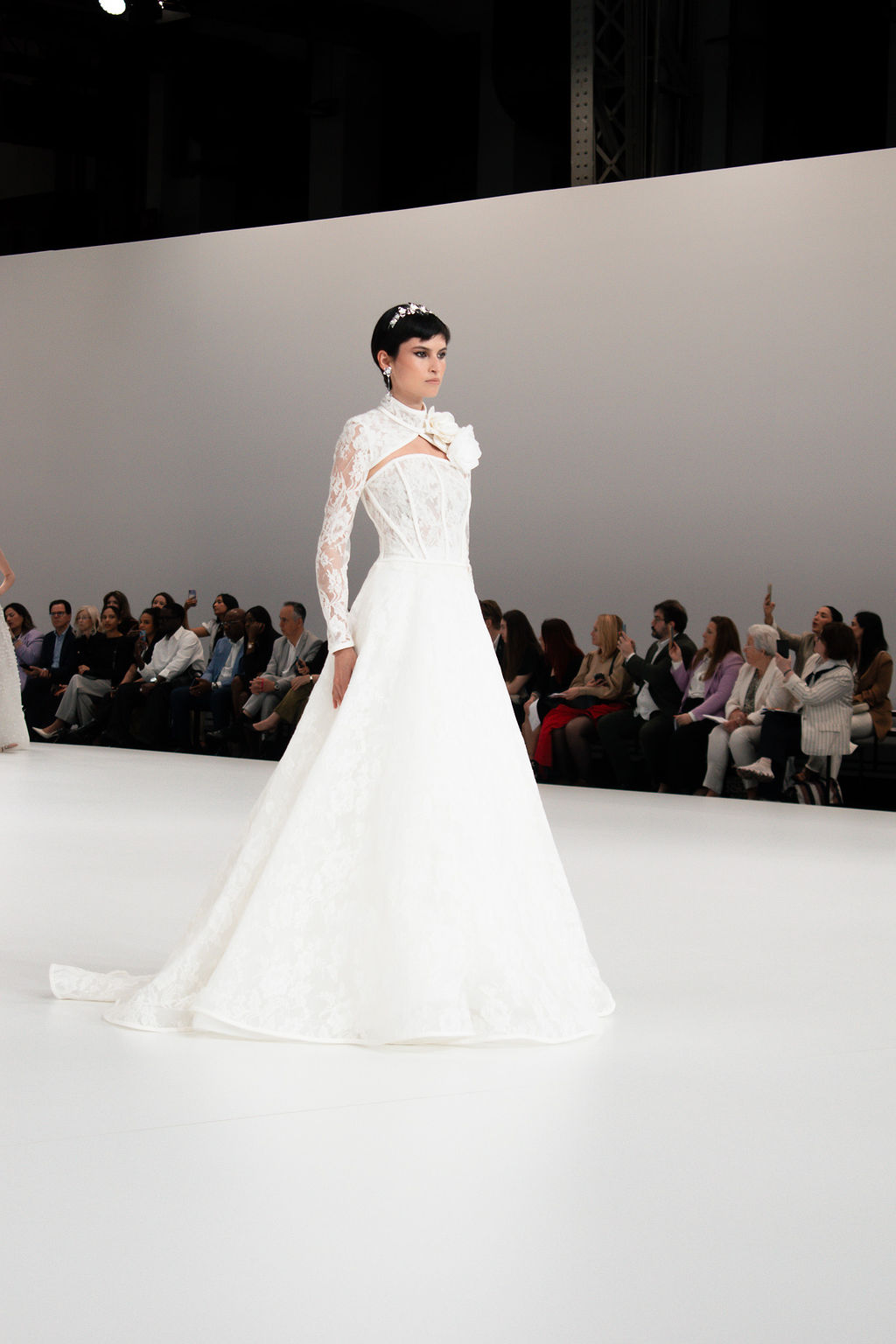 cymbeline robe de mariée wedding dress Barcelone 2025 bridal fashion week 